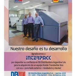 Kodak Trendsetter 800 Interpack