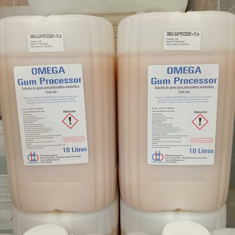 OMEGA GUM PROCESOR - MAQ AUTOMATICA