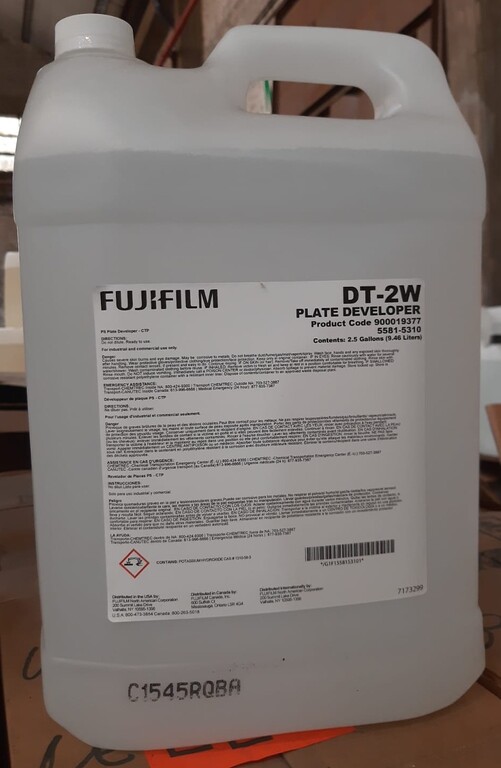 REVELADOR DE PLANCHAS FUJIFILM DT-2W