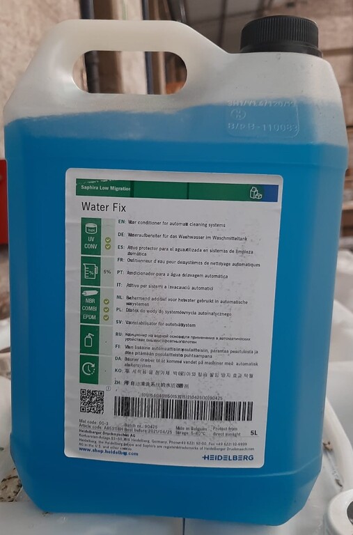 ADITIVO ANTIBACTERIAL SAPHIRA WATER FIX