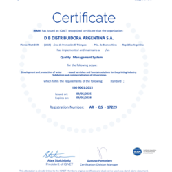 Certificaci&oacute;n iq